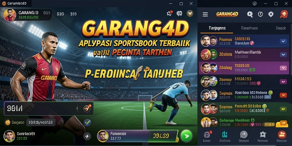 Tampilan gameplay menarik dari GARANG4D yang menampilkan taruhan olahraga.