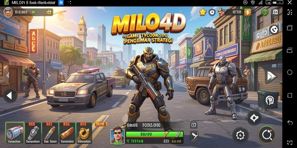 Tangkapan layar gameplay MILO4D menampilkan momen mendebarkan dalam mengelola bisnis Tycoon.