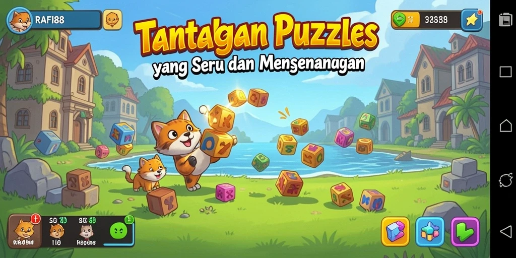 Tampilan gameplay <strong>RAFI88</strong> yang menantang dan mengasyikkan.