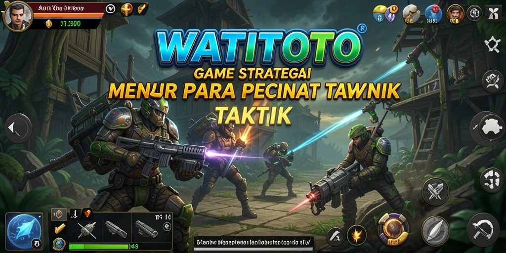 Tampilan gameplay <strong>WATITOTO</strong> yang mendebarkan dengan strategi menawan.