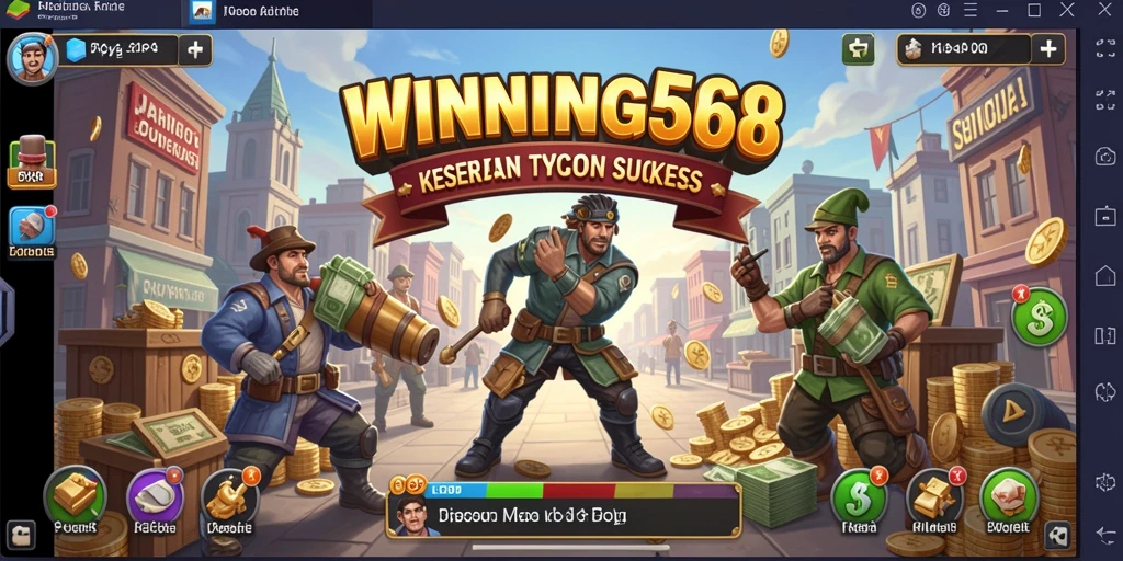 Tampilan gameplay <strong>WINNING568</strong> yang menarik dan penuh warna.